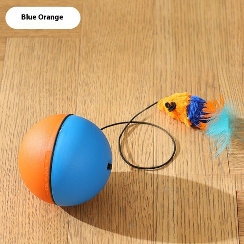 Cat Mouse Teaser Ball - Fun Moving Toy For Pets Cat Dog, Electric