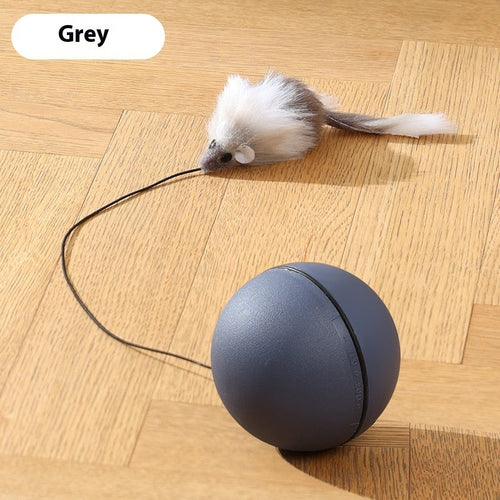 Cat Mouse Teaser Ball - Fun Moving Toy For Pets Cat Dog, Electric
